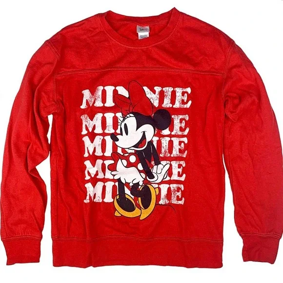 Disney Vintage Minnie Mouse Crewneck Sweatshirt - Picture 7 of 7